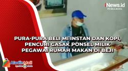Pura-Pura Beli Mi Instan dan Kopi, Pencuri Gasak Ponsel Milik Pegawai Rumah Makan di Beji