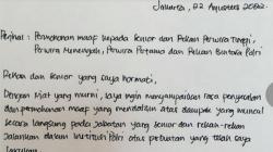Ferdy Sambo Ungkap Penyesalan dan Permintaan Maaf lewat Surat Tulisan Tangan, Ini Isinya