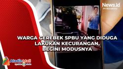 Warga Gerebek SPBU yang Diduga Lakukan Kecurangan, Begini Modusnya