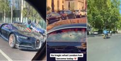 Modus Pecah Kaca, Geng Motor Serang Bugatti Chiron Seharga Rp90 Miliar di Jalan