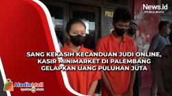 Sang Kekasih Kecanduan Judi Online, Kasir Minimarket di Palembang Gelapkan Uang Puluhan Juta