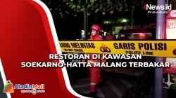 Restoran di Kawasan Soekarno-Hatta Malang Terbakar