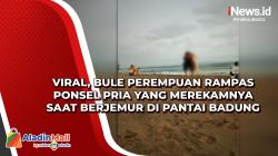 Viral, Bule Perempuan Rampas Ponsel Pria yang Merekamnya saat Berjemur di Pantai Badung