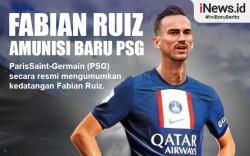 Infografis Fabian Ruiz Amunisi Baru PSG