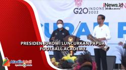 Presiden Jokowi Luncurkan Papua Football Academy