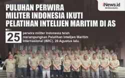 Infografis Puluhan Perwira Militer Indonesia Ikuti Pelatihan Intelijen Maritim di AS
