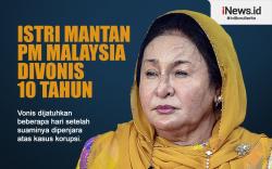 Istri Mantan PM Malaysia Divonis 10 Tahun