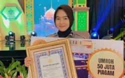 Polwan Cantik Bripda Indri Reinata Juara I MTQ Polri, Sejak SMA Sering Ikut Lomba