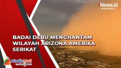 Badai Debu Menghantam Wilayah Arizona Amerika Serikat