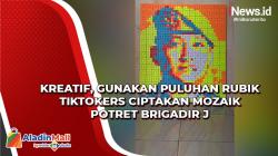 Keren! TikTokers Ciptakan Tribut untuk Brigadir J Gunakan Puluhan Rubik