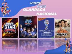 Ada Esports Star Indonesia hingga AFF Futsal Cup 2022, Saksikan Hanya di Vision+