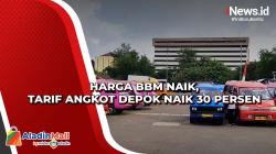 Harga BBM Naik, Tarif Angkot Depok Naik 30 Persen