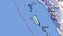 Gempa Terkini M5,1 Guncang Kepulauan Mentawai, Pusat Getaran di Laut
