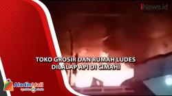 Toko Grosir dan Rumah Ludes Dilalap Api di Cimahi