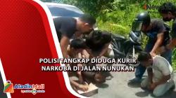 Polisi Tangkap Diduga Kurir Narkoba di Jalan Nunukan