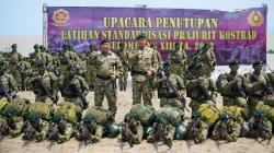 Sematkan Brevet Cakra, Pangkostrad Kukuhkan Kapolri sebagai Warga Kehormatan Kostrad di Sukabumi