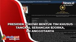 Tangkal Serangan Bjorka, Presiden Jokowi Bentuk Tim Khusus, Ini Anggotanya