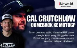 Infografis Cal Crutchlow Comeback ke MotoGP