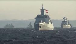Latihan Militer Bersama Rusia dan China Capai Jumlah Tertinggi dalam Satu Dekade