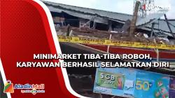 Karyawan Berhasil Selamatkan Diri saat Minimarket Tiba-Tiba Roboh di Bandung