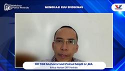 TGB Tekankan 3 Hal Penting Ini terkait Revisi UU Sisdiknas