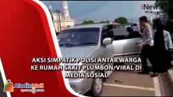 Aksi Simpatik Polisi Antar Warga ke Rumah Sakit Plumbon, Viral di Media Sosial