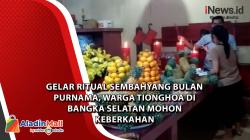 Gelar Ritual Sembahyang Bulan Purnama, Warga Tionghoa di Bangka Selatan Mohon Keberkahan