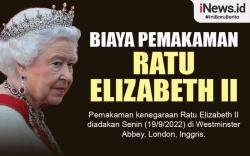 Infografis Biaya Pemakaman Ratu Elizabeth II