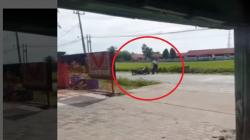 Ngeri, Detik-Detik Pria Bacok Mantan Istri di Deliserdang sempat Terekam Kamera Warga