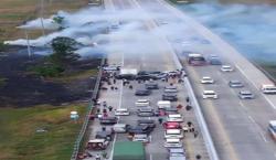 Polisi Periksa 18 Saksi terkait Kebakaran Lahan Penyebab Kecelakaan di Tol Pejagan-Pemalang<