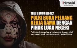 Infografis Polri Buka Peluang Kerja Sama dengan Pihak Luar Negeri Buru Bjorka