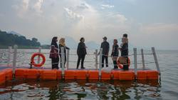 Tebar Benih Ikan, Puan Puji Waduk Jatiluhur Mirip Lokasi Drakor Crash Landing On You