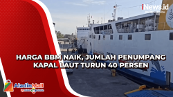 Harga BBM Naik, Jumlah Penumpang Kapal Laut Turun 40 Persen