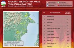 129 Titik Panas Terdeteksi di Kaltim, Ini Sebaran Wilayahnya