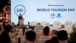 Angela Tanoesoedibjo Paparkan Upaya RI Perkuat Ekosistem Pariwisata Pascapandemi di Forum World Tourism Day