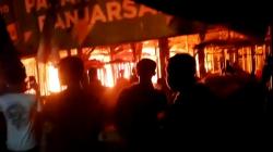 Puluhan Kios di Pasar Banjarsari Ciamis Ludes Terbakar, Api Diduga dari Korsleting Listrik<