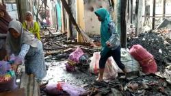 Suasana di Pasar Banjarsari Ciamis Pascakebakaran, Jualan Hangus, Pedagang Menangis<