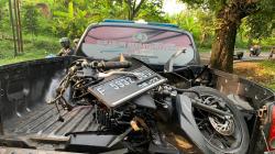 Motor Pelajar Bonceng 3 Tabrak Truk di Bantargadung Sukabumi, 1 Tewas 2 Luka-Luka