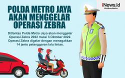 Infografis Polda Metro Jaya Akan Gelar Operasi Zebra