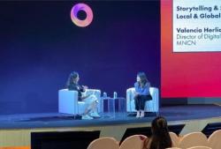 Valencia Tanoesoedibjo Berbagi Perkembangan Bisnis Digital di APOS 2022