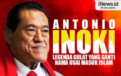 Infografis Antonio Inoki Wafat, Legenda Gulat Jepang yang Ganti Nama Jadi Muhammad Hussain