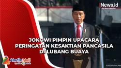 Presiden Jokowi jadi Inspektur Upacara Peringatan Hari Kesaktian Pancasila 2022
