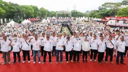 Dukungan kepada Ganjar Menguat, Warga Bandung Raya Gelar Deklarasi di Arcamanik 