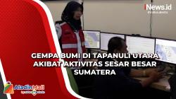Gempa Bumi di Tapanuli Utara akibat Aktivitas Sesar Besar Sumatera