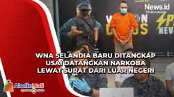 WNA Selandia Baru Ditangkap Usai Datangkan Narkoba Lewat Surat dari Luar Negeri