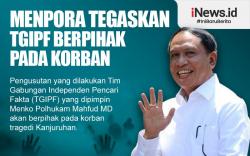 Infografis Menpora Tegaskan Pengusutan Tragedi Kanjuruhan oleh TGIPF Berpihak pada Korban
