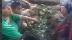 Viral Bocah Selamat dari Sambaran Petir usai Badan Ditanam di Tanah hingga Ditutup Daun Pisang