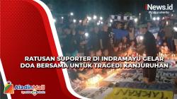 Salawat dan Doa Bersama Digelar Ratusan Suporter Bola di Indramayu untuk Korban Tragedi Kanjuruhan