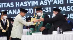 Sandiaga Uno Optimistis Wisudawan UNHASY Tebuireng Jombang Mampu Ciptakan Lapangan Kerja