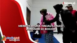 Mensos Risma Tinjau Lokasi Longsor di Gang Barjo Bogor